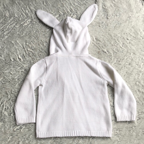 Peter rabbit white cardigan bunny sweater 18-24 m - Picture 6 of 6